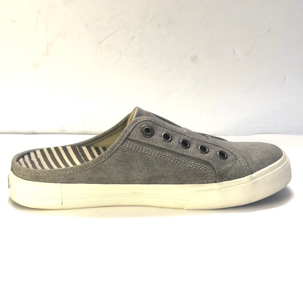 Taos EZ Soul Gray Off White Slip On Sneaker Mule size 8M - Picture 14 of 17